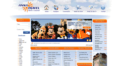 Desktop Screenshot of annatravel.ro